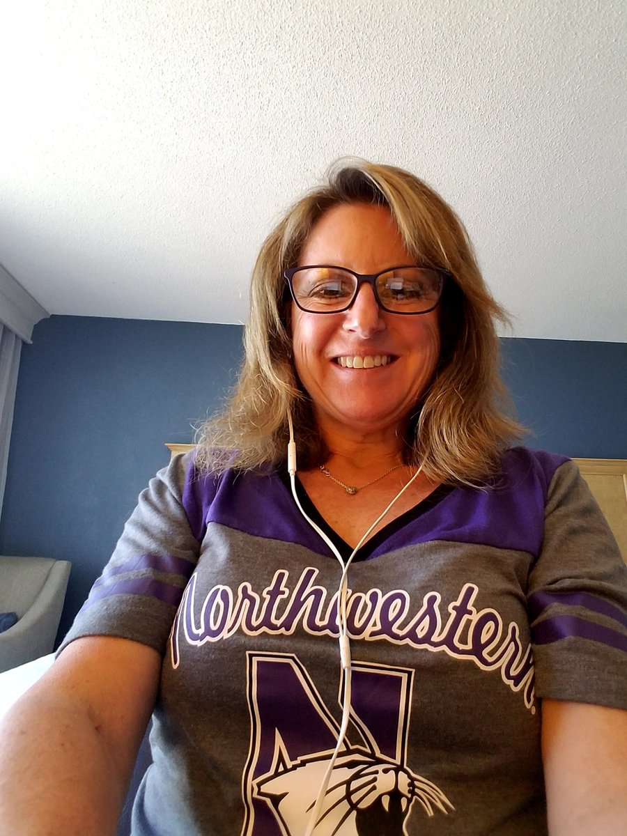 andrealachs's tweet photo. Representing at work. #ItsTime #NUALUM #numbb #PoundTheRock https://t.co/uLS4INJxAi