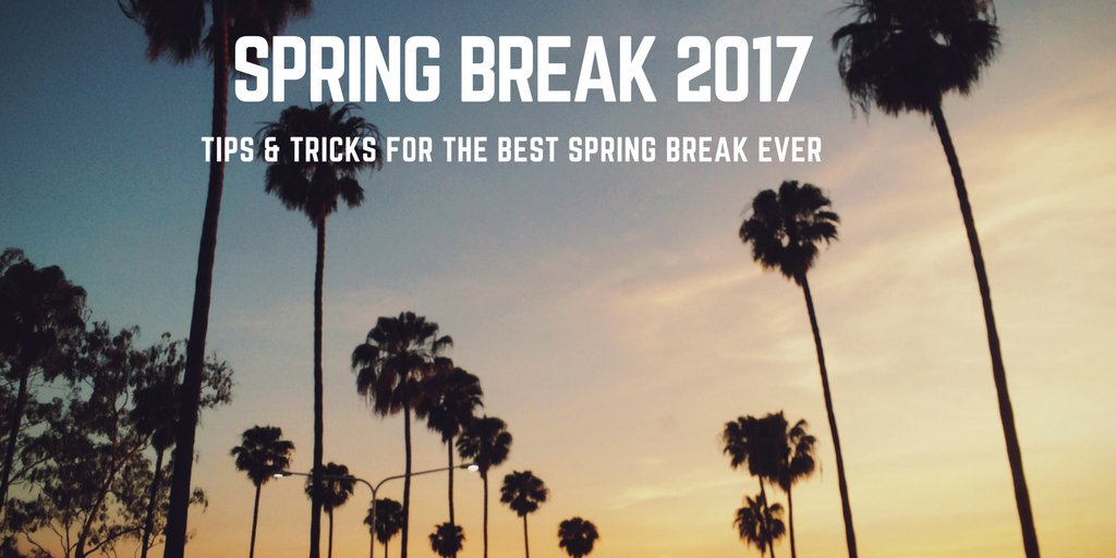 Spring Break is in session for colleges and universities, and very soon high schools too. Look for our posts to stay safe and have fun!