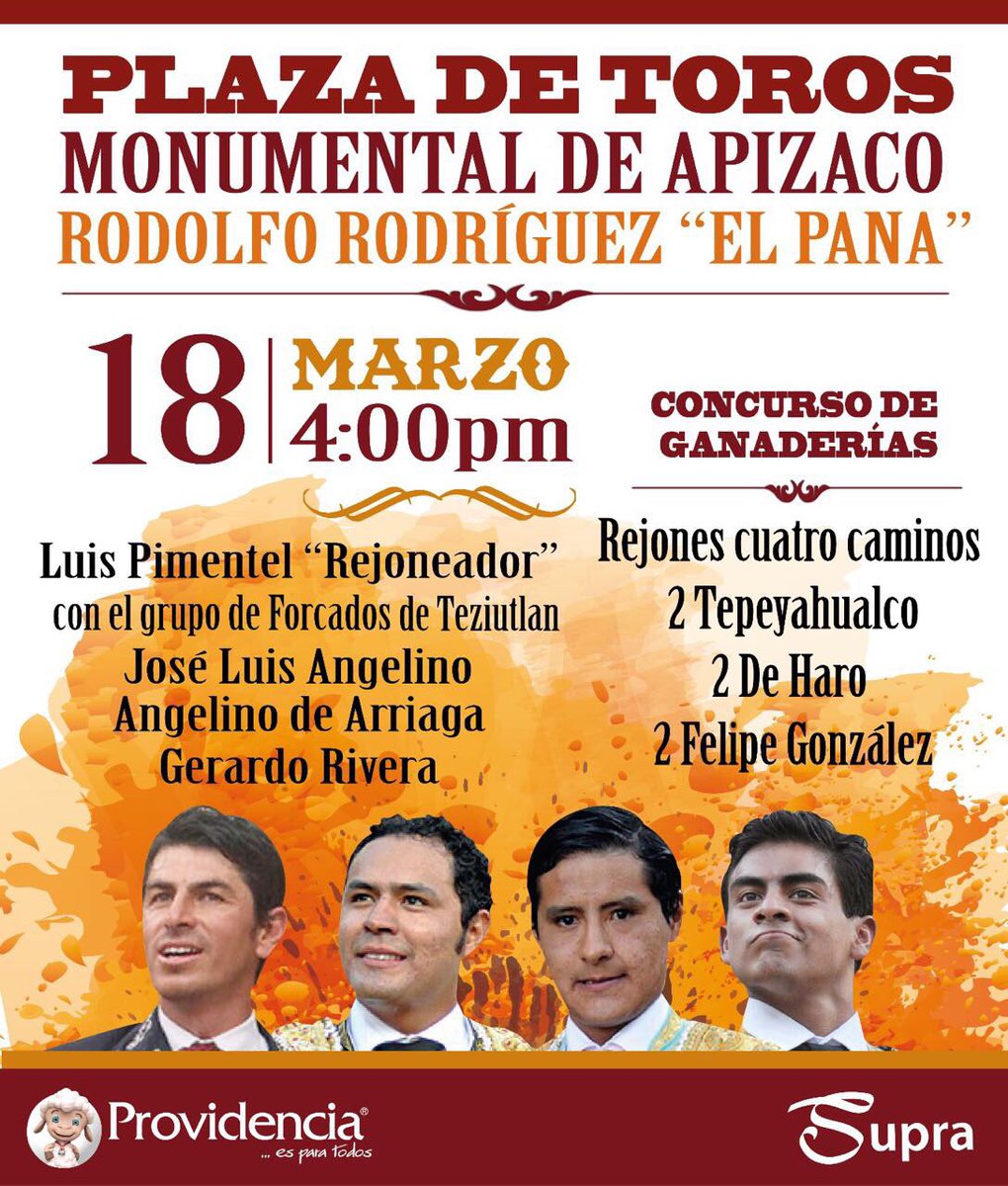 #Apizaco Cuatro tlaxcaltecas dispuestos a triunfar en su tierra: Luis Pimentel, José Luis Angelino, Angelino de Arriaga y Gerardo Rivera.