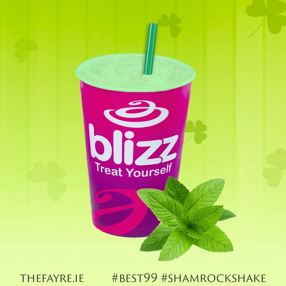 TheFayreNenagh's tweet photo. The Fayre is the #Nenagh parade hotspot tomorrow with Tipp's #Best99
#ShamrockShake #NoLentPaddys #Blizz https://t.co/DIsWE1BJGF