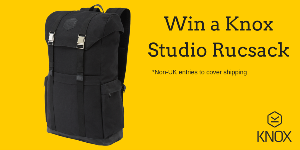 knoxarmour's tweet image. ***Win a Knox Studio Rucksack*** 
Like and R/T for your chance to win.
Entries drawn on Monday 20th Feb. Good Luck!!