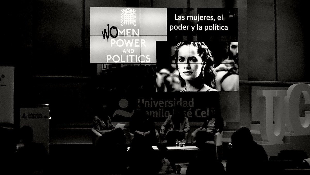 dedelius's tweet photo. La comunicación política no entiende de género @UCJCom #AlmagroUCJC #WomenComPol https://t.co/UhoXvpEsgf