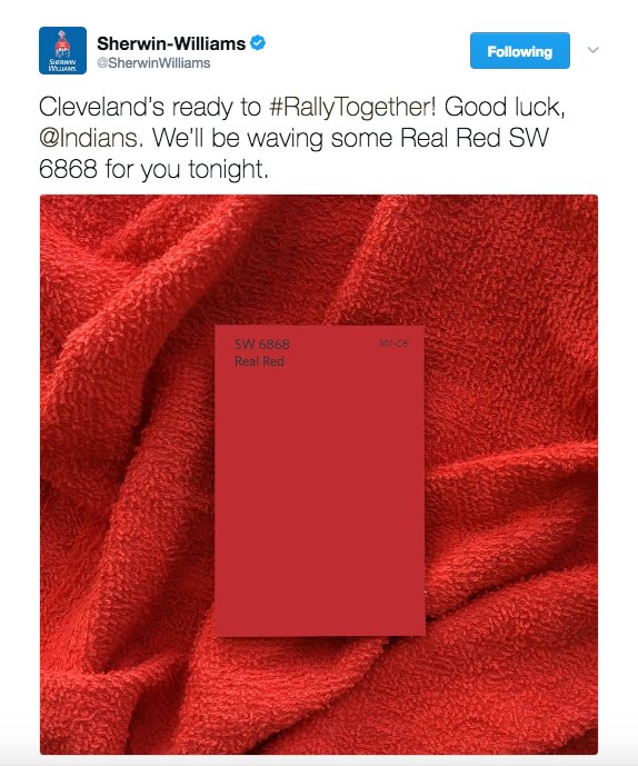 AdaptiveShade's tweet photo. #SeeAlso: @SherwinWilliams furthers racist traditions, using Red/ness in figuring Indigenous peoples. #Red #Color #Race #Racism #Indigeneity https://t.co/RhtwARt3DM