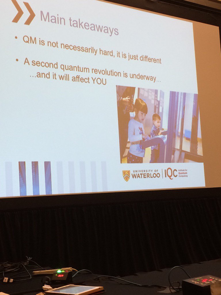 Martin Laforest on Quantum: the exhibition. <a href="/QuantumIQC/">Institute for Quantum Computing (IQC)</a> <a href="/mattleifer/">Matt Leifer</a> #canada150   #apsmarch