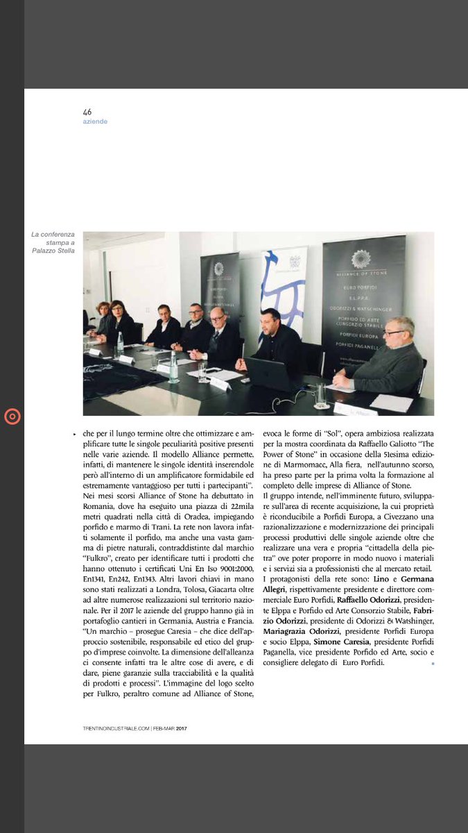 Oggi su Trentino industriale grazie a #confindustriatrento
