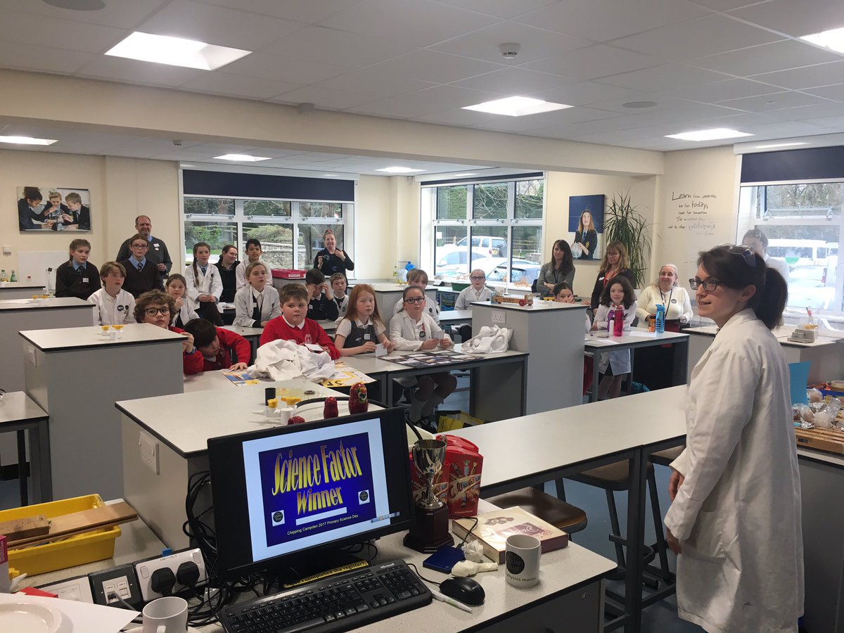 CampdenSchool's tweet image. British Science Week comes alive for year 4 and 5 students in a visit to @CampdenSchool #demoday17