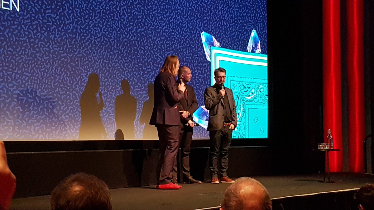 davidlmartin85's tweet photo. Writer #BrianFillis & dir. #FergusOBrien on #AgainstTheLaw at #BFIFlare marking 50th of partial decriminalisation of homosexuality in 1967 https://t.co/ycKX969lkt