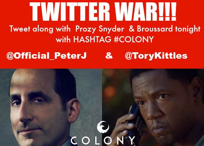 WendyDelmo's tweet photo. Join in the Twitter War!
Which team are you on?
#TeamProxy
#teambroussard #Colony https://t.co/baDpM5YNKe