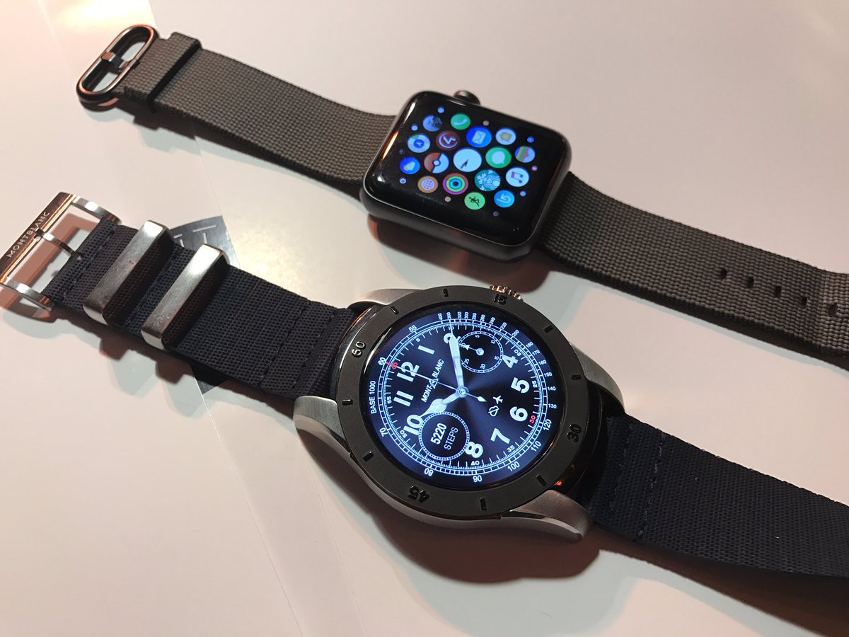 apple watch montblanc