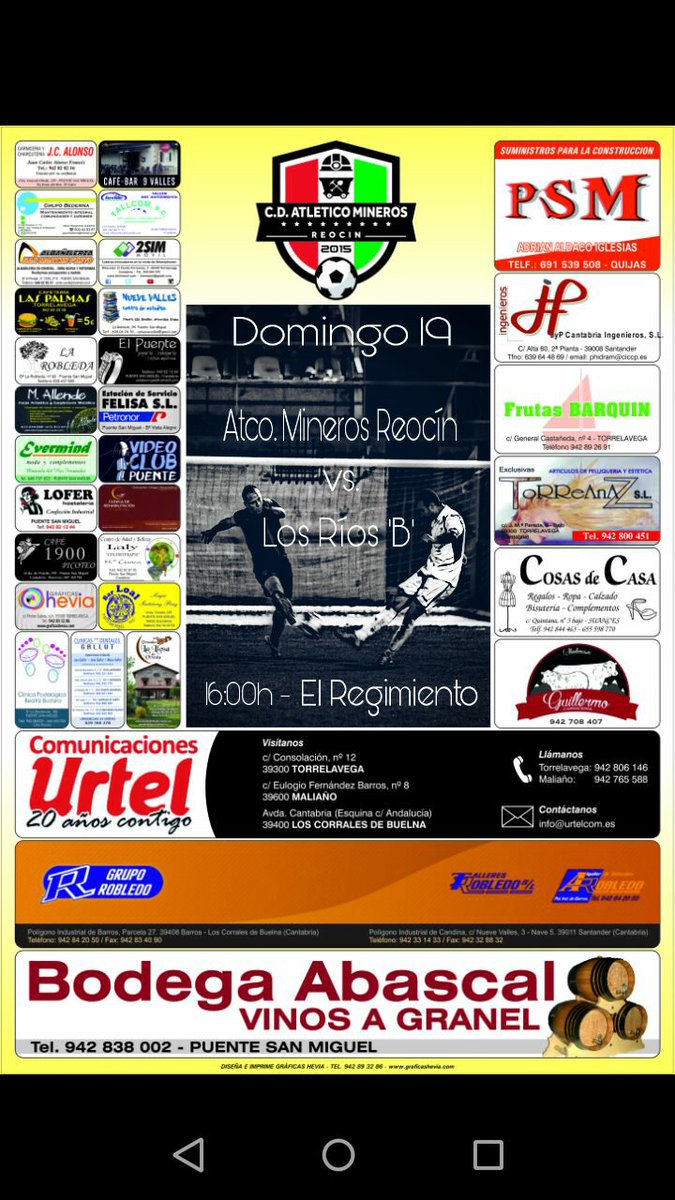 AtMinerosReocin's tweet photo. Comienza la recta final de la temporada y  cada partido será vital. El Domingo nos espera @CDLosRios1989 y no va a ser fácil.#vamosmineros ⛏ https://t.co/KEs9o4K3b3