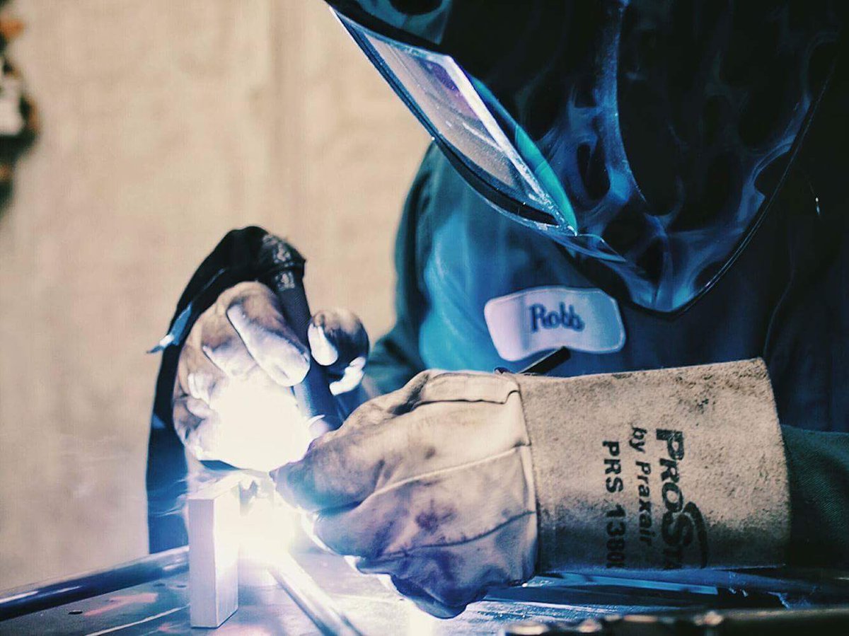 Welding and meticulous melting #uwfm2017 #pushharder