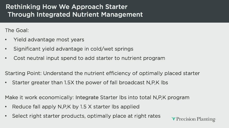 jasonjstoller's tweet image. Starter a key part of optimized nutrient application.  #4Rs #FurrowJet #vApplyHD