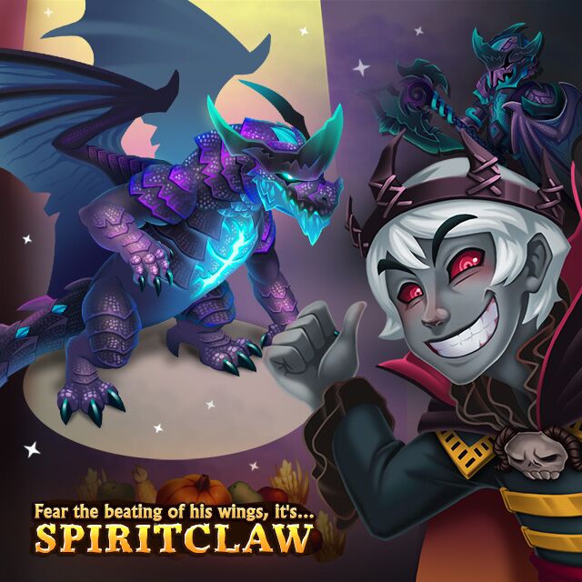 Dark Prince has unleashed Epic Boss: Spiritclaw! Putting the "Dragon" back into Knights &amp; Dragons. Fight the purple menace this week! #KnD