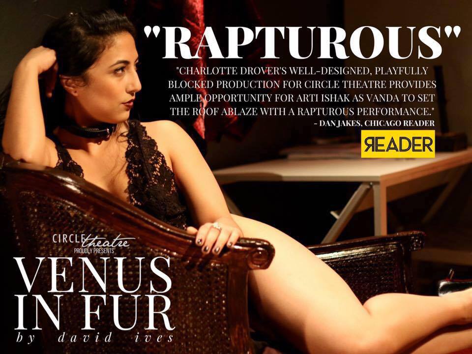 Congrats <a href="/WesternMichU/">Western Michigan University</a> theatre alum <a href="/artiishak/">arti إسحاق</a> for her starring performance in Venus In Fur at <a href="/circle_theatre/">circle_theatre</a> in Chicago this month! #MyWMU