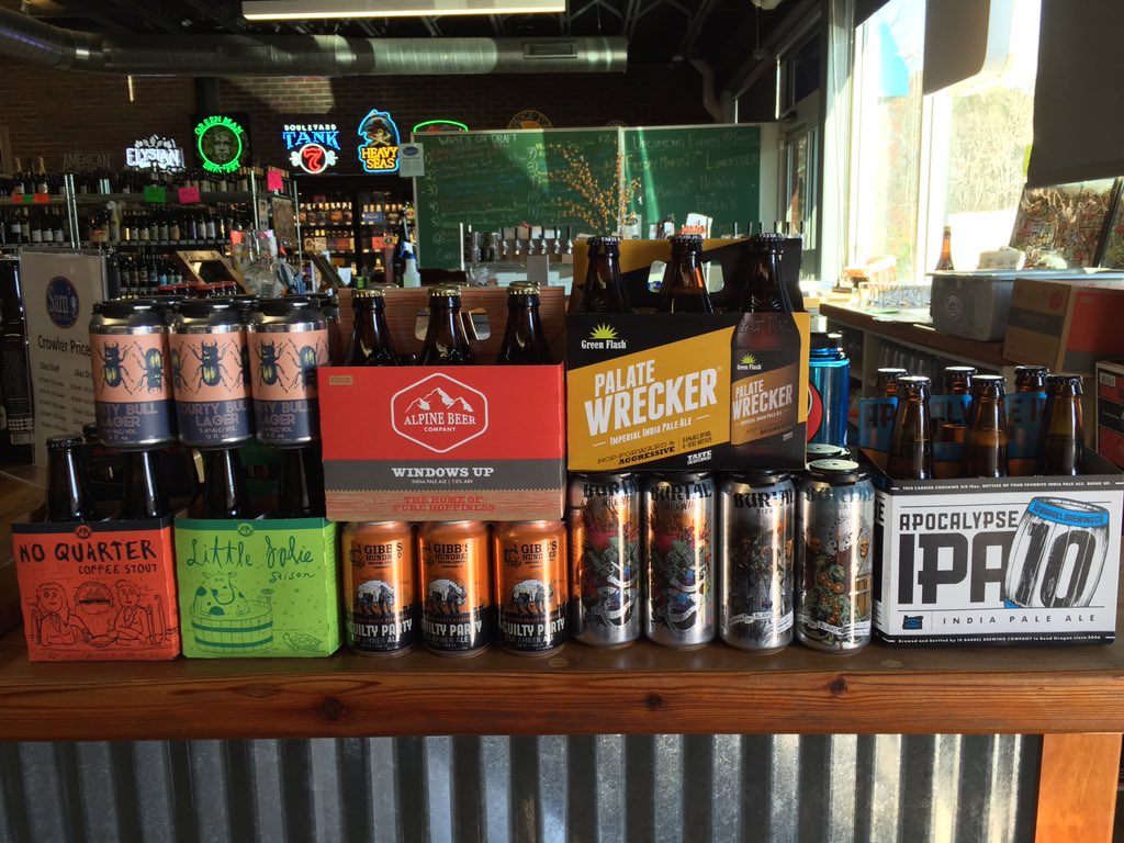 SamsBottleShop's tweet photo. Lots of new beer, and some dope mead from @HoneygirlMead came in over the last few days! https://t.co/9sLSVQ2IgQ