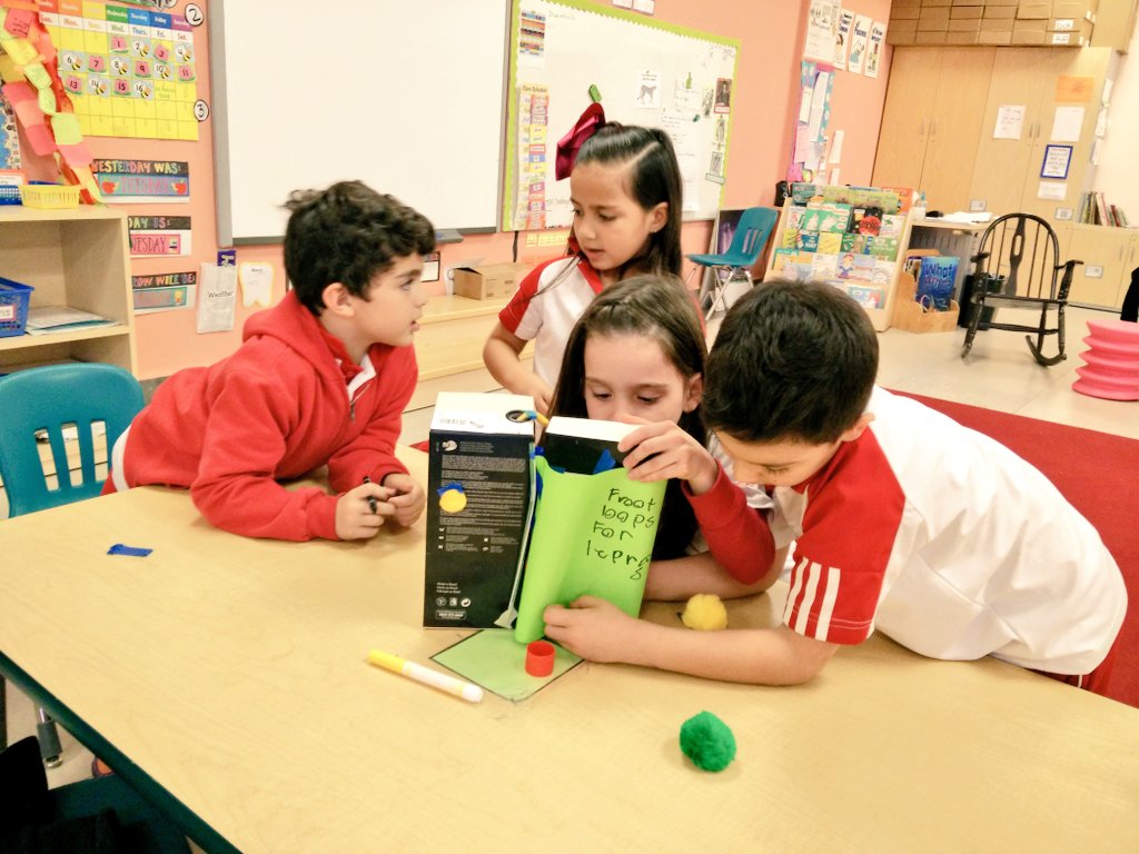 MsAlbertina's tweet photo. KC is ready to catch the LEPRECHAUNS!! #STEMChallenge @Ramirez21Myrna ☘☘☘ https://t.co/9p661bg7cN