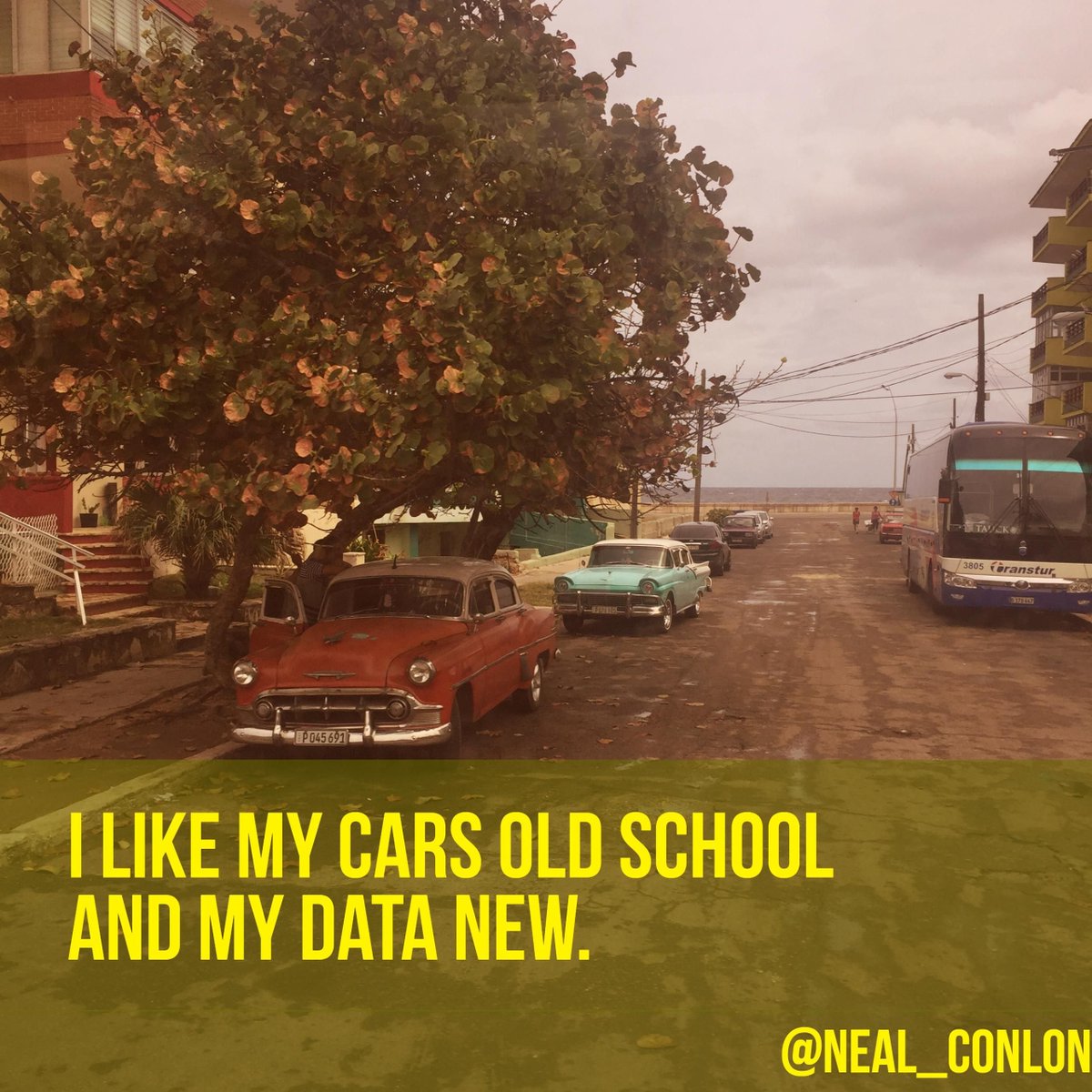 ACMEGrowthCo's tweet image. I like my cars old school and my data new. #DataDrivenSales