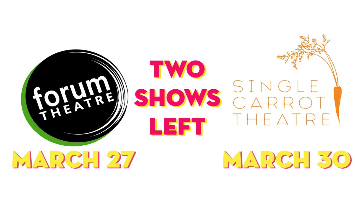 MomBabyGod's tweet photo. Have u gotten ur tix yet? Get them b4 they sell out 
@forumtheatre 
https://t.co/aehcAAblSY
@SingleCarrot https://t.co/6lSAbILuu2 #theatre https://t.co/dPso0ur6WT