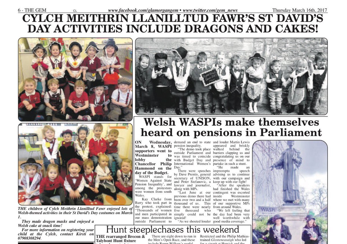 CylchMeithrinLF's tweet photo. Have you seen this lovely looking bunch on page 6 of this weeks GEM? ☺ https://t.co/PzBcxcVFq7