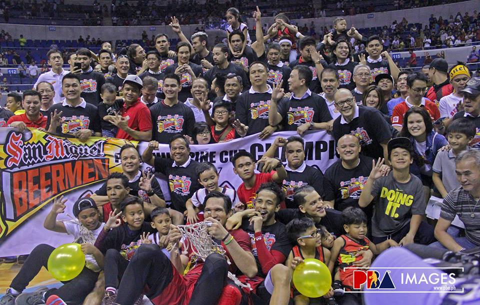 SMB_graphicsss's tweet photo. Congratulations San Miguel Beermen🍻🍻 23rd Time PBA Champion. 🏆#FearTheBeer 🍻#3Peat https://t.co/8hhLetJgYC