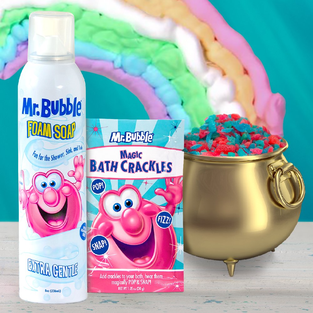 Mr. Bubble on X: This St. Patty's Day make bath time party time