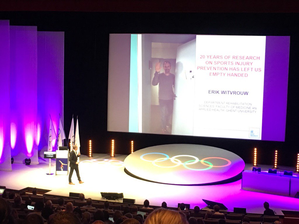 Wonderful debate regarding the impact of injury research over past two decades#ioc#sportsinjury#karimkhan