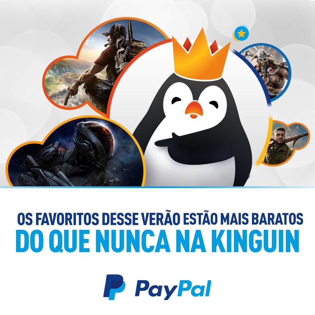 Kinguin_Brasil's tweet photo. 🐧 Já ficou provado, que as promos #KinguinBR e @PayPal são top 🐧
Utilize ainda o código de 5% desc.: CARNAVAL5
➡ https://t.co/DuOIMbfLQh https://t.co/2bSQ2Lhayh