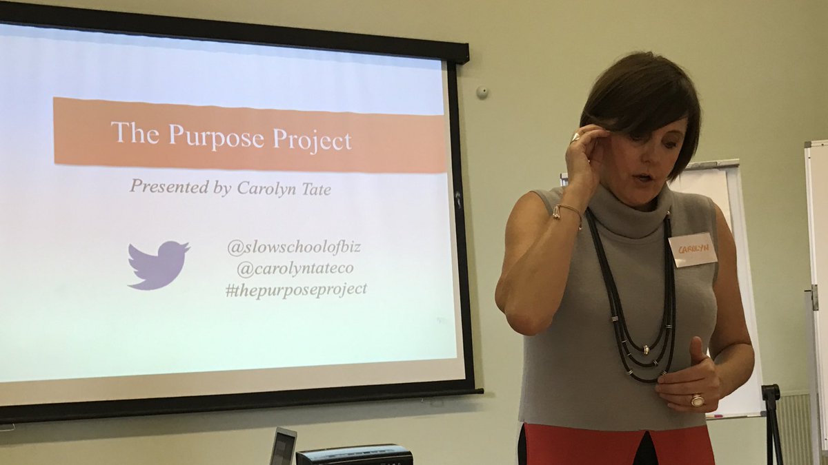 philipd2design's tweet image. Starting the day with @carolyntateco #thepurposeproject @slowschoolofbiz