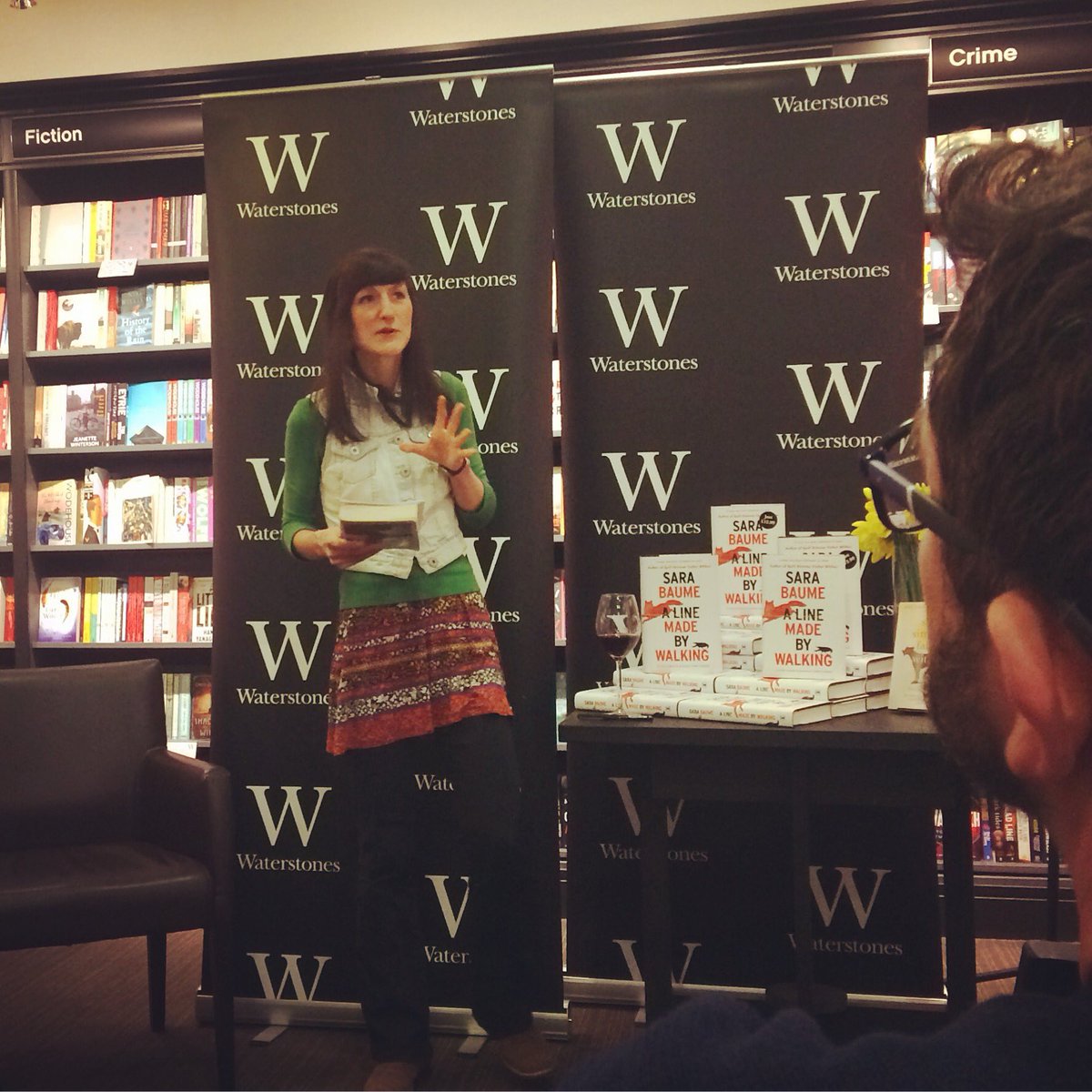 JanCarson7280's tweet image. We really loved having Sara Baume in Belfast. Wonderful writer. Wonderful human being.