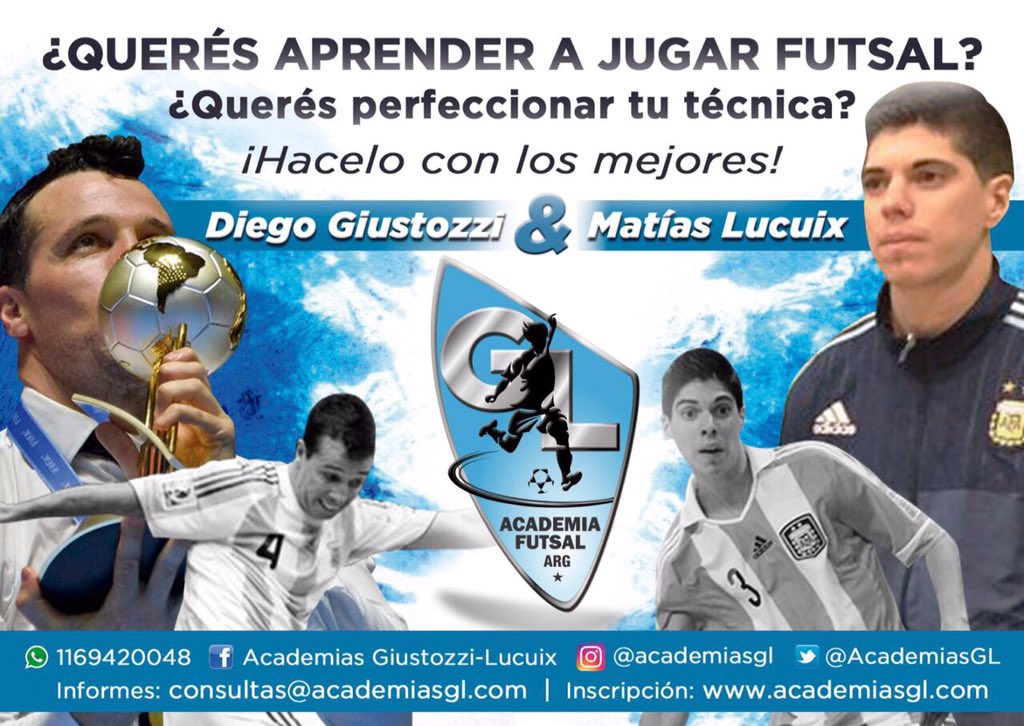 AcademiasGL's tweet photo. Si tenés entre 6 y 16 años vos también podés ser parte de @AcademiasGL y aprender con los #CampeonesDelMundo @GiustozziDiego y @matiti3 > https://t.co/RsVDziYcVe