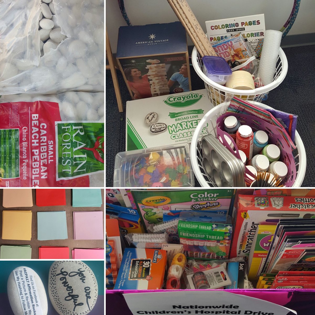 soulinspiredkcr's tweet image. Get ready, set, go! #ACPA17 #Affirmationrocks #Serviceonthego #reflection #family #takewhatyouneed #volunteer @dmo924  @ACPAConvention