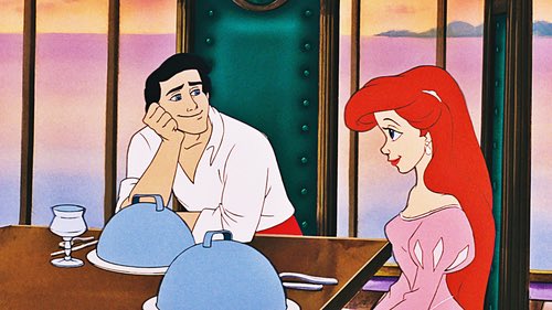 Find yourself a man who looks at you like Eric looks at Ariel