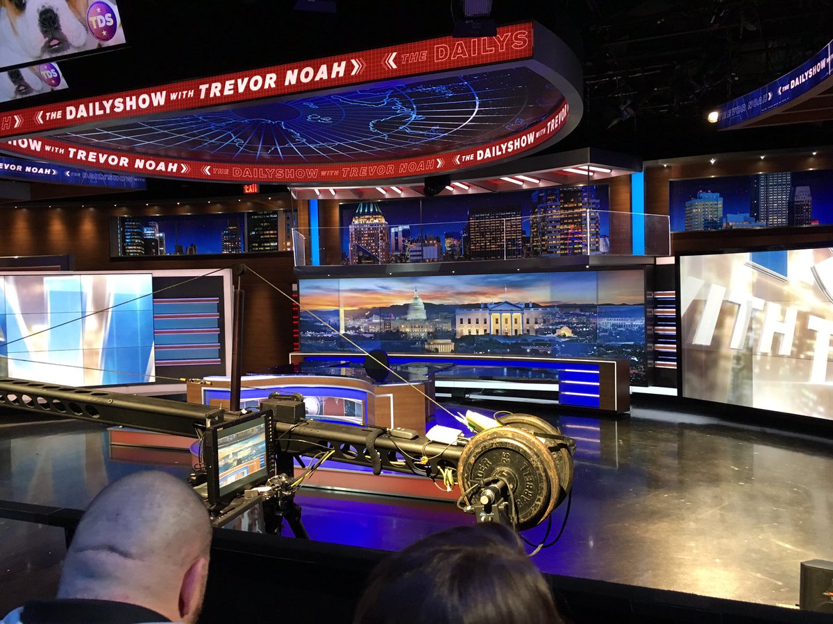 So excited! #TheDailyShow