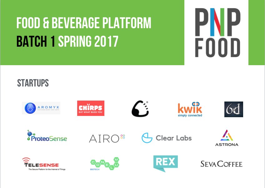 We're excited to welcome our first batch of #foodinnovation startups! This industry is just ripe for disruption <a href="/kojaahasti/">Hasti Afsarifard</a> <a href="/SeenaAmidi/">Seena Amidi</a>