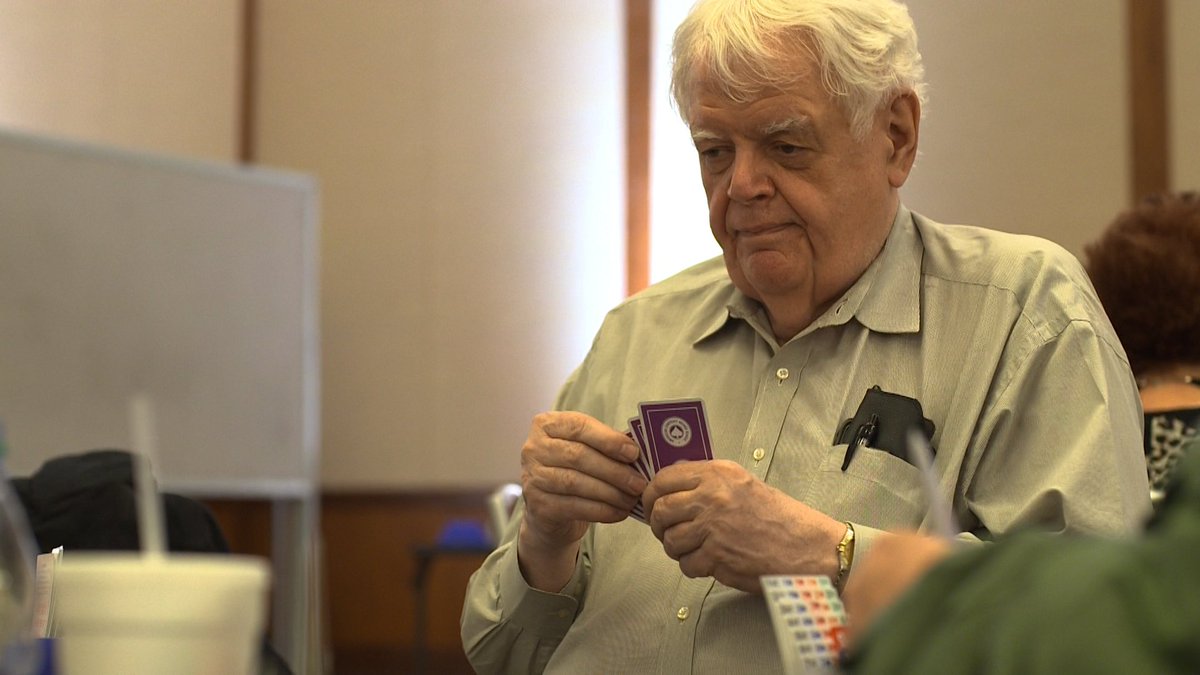If you know who this guy is, you know you should be worried when he's across the table. Bob Hamman is one of the all time great bridge pros.