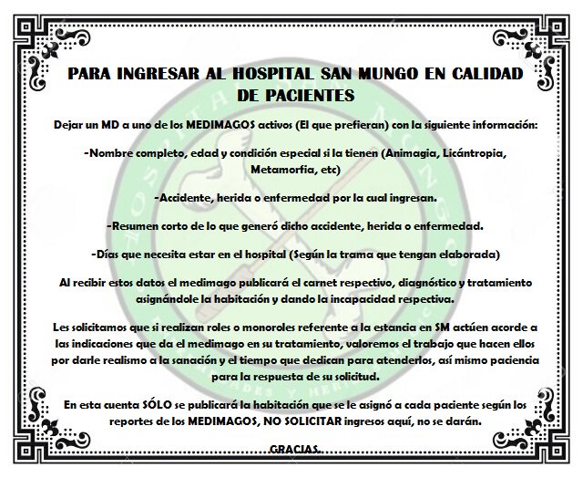 INFORMACIÓN MUY IMPORTANTE. 

Por favor RT.