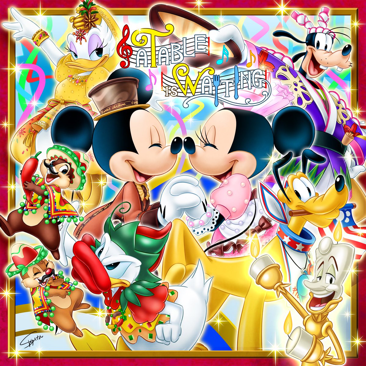 リュータ 父沼 Twitterren キャラ抜き出しカードイラスト風 ルミエール スパイスまで テーブル イズ ウェイティング ありがとう テーブルイズウェイティング