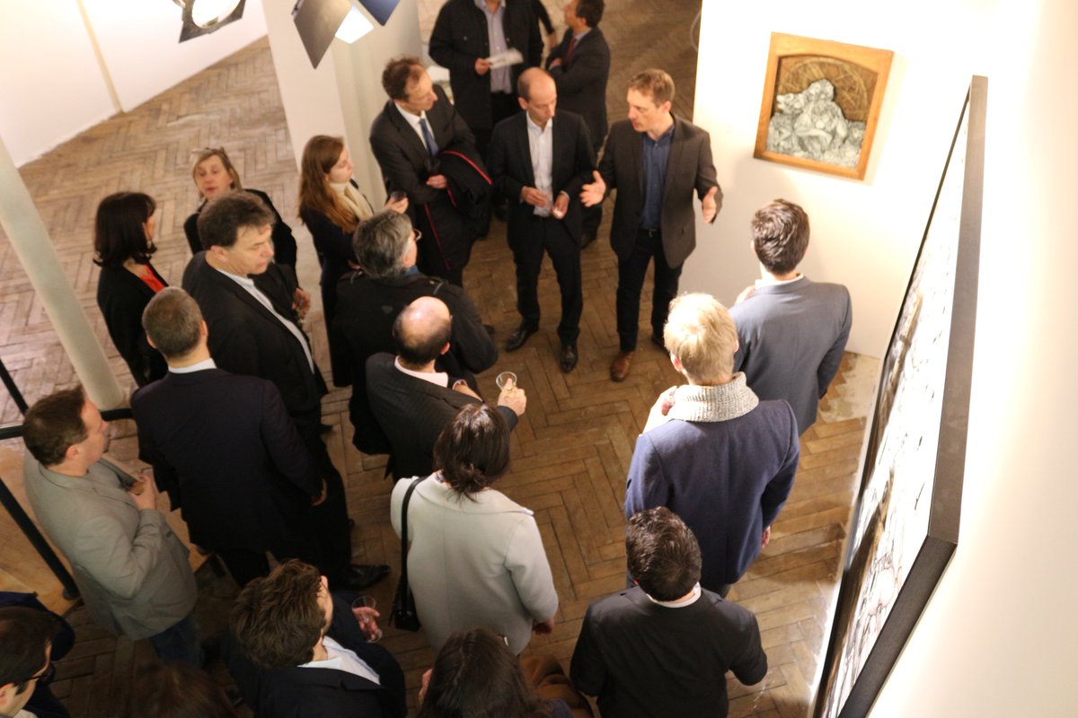 afterwork_am's tweet photo. Ravis de vous avoir tous accueilli ce soir à la galerie @BrugierRigail pour une édition spéciale Art ! https://t.co/yTPIdQkp2f