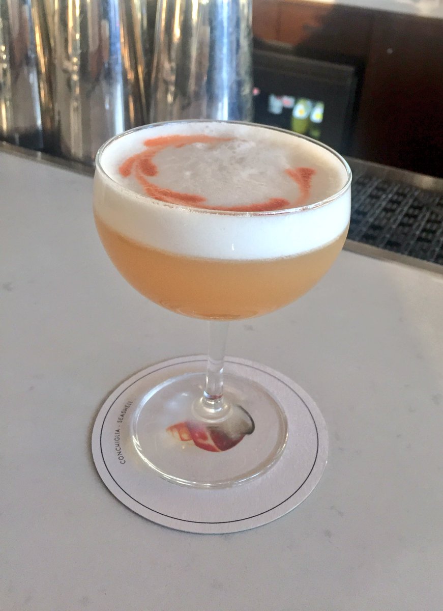 Mezzana kills it again! Salizà Sour with @BepiTosolini Amaretto Salizà. A perfect execution of one of the great classics and all time favs!