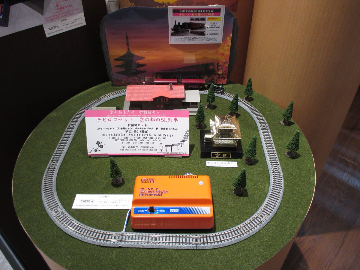 チビロコスターターセット】明日発売の、チビロコ「京の都のSL列車