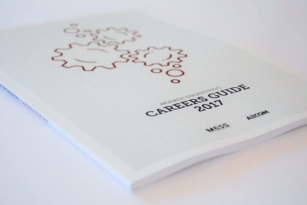 tysonjamesk's tweet photo. Designed Monash Engineering Students' Society's 2017 careers guide. Will probably get you a job. 80% of the time it works every time. https://t.co/fXwmXLsnRg