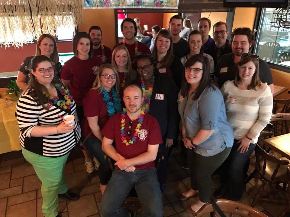 Members of JC Rotaract with Rotaract of Columbia at their annual Taste the Tropics fundraiser!! #ServiceAboveSelf #Rotaract #Rotary
