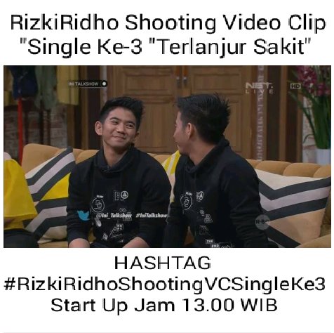 jgn lupa nanti siang K2RL
#RizkiRidhoShootingVCSingleKe3