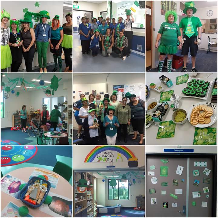 CMHealthCEO's tweet photo. Great to see staff @cmdhb going 'green' for #StPatricksDay https://t.co/tZOTqIyPQE