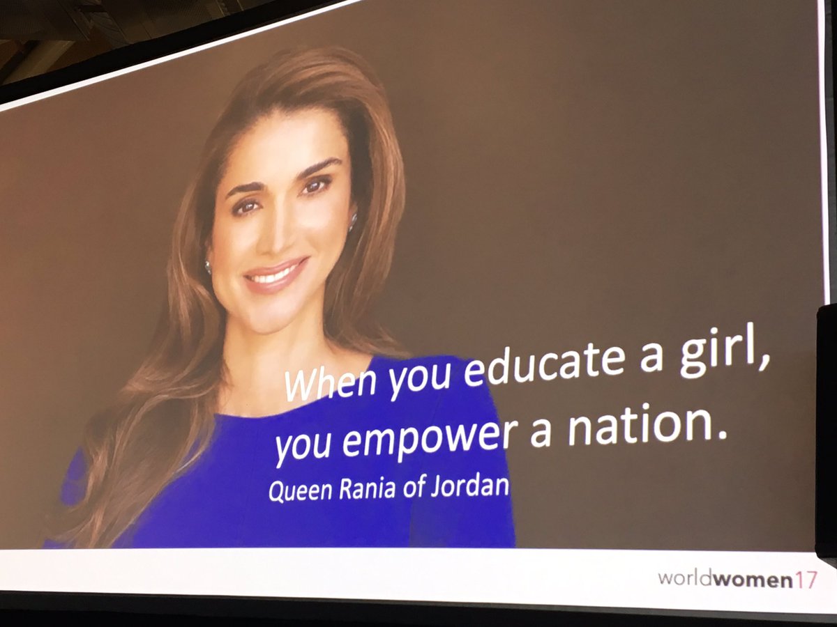 Amazing &amp; inspirational opening by Denise Arnold @worldwomen17