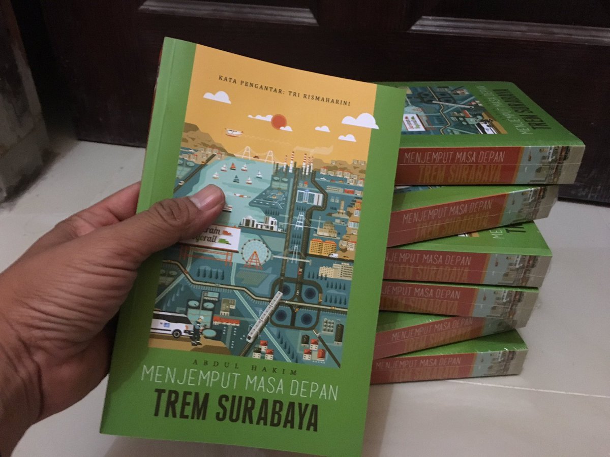 hakim_ant's tweet photo. Alhamdulillah, akhirnya buku keempat saya berjudul "Menjemput Masa Depan Trem Surabaya" terbit. tabik #bukubaru #trem #amc #risma #kemenhub https://t.co/R0nzqgp4Im