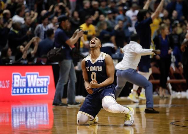 STAnewspaper's tweet photo. Brynton Lemar ('13), a senior at UC Davis averaging 16.1 points, has led the Aggies to their first NCAA Basketball March Madness appearance. https://t.co/Tgz3y47RQO