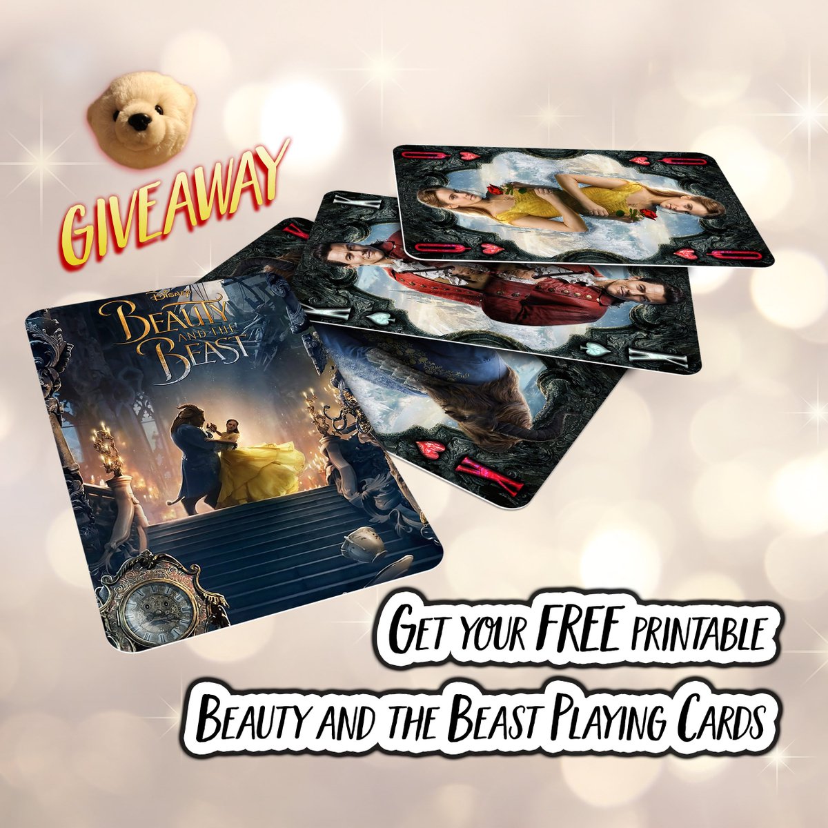 Buddy_TheBear's tweet image. New episode &amp;amp; Buddy's first giveaway! Follow link to get Beauty and Beast Cards iluzija.org/youtube
#beautyandthebeast #playingcards