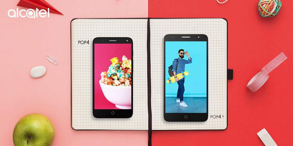 AlcatelmobileMX's tweet image. Tenemos pantallas de 5 y 5.5", elije la que más te acomode. #POP4 y #POP4 + te están esperando en @Telcel.