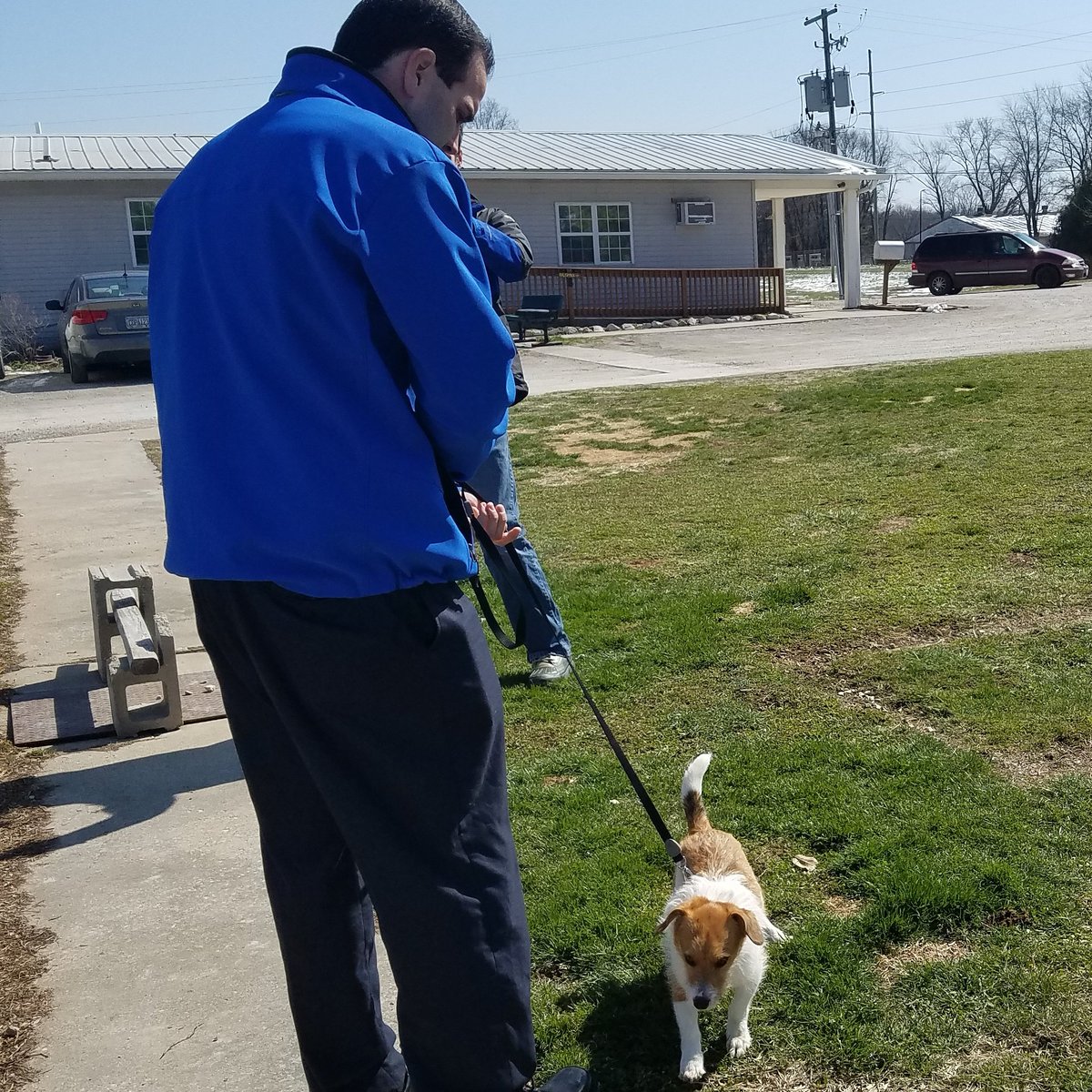 100springfield's tweet image. Walking dogs at APL. @100springfield